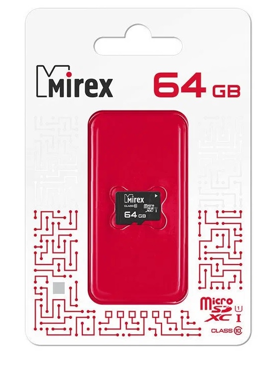 MIREX microSDХC 64GB (UHS-I U1 class 10)