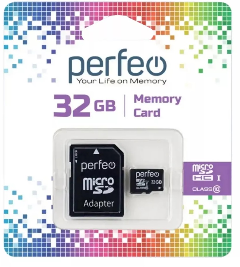 Perfeo microSD 32GB High-Capacity (Class 10)