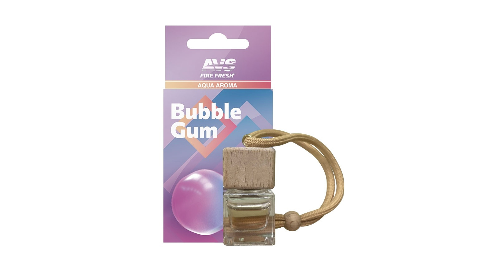 Ароматизатор AVS AQA-08 AQUA AROMA (аром. Bubble Gum/Бабл Гам) (жидкостный)