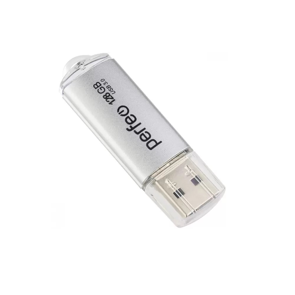Perfeo USB 3.0 128GB C14 Silver metal series