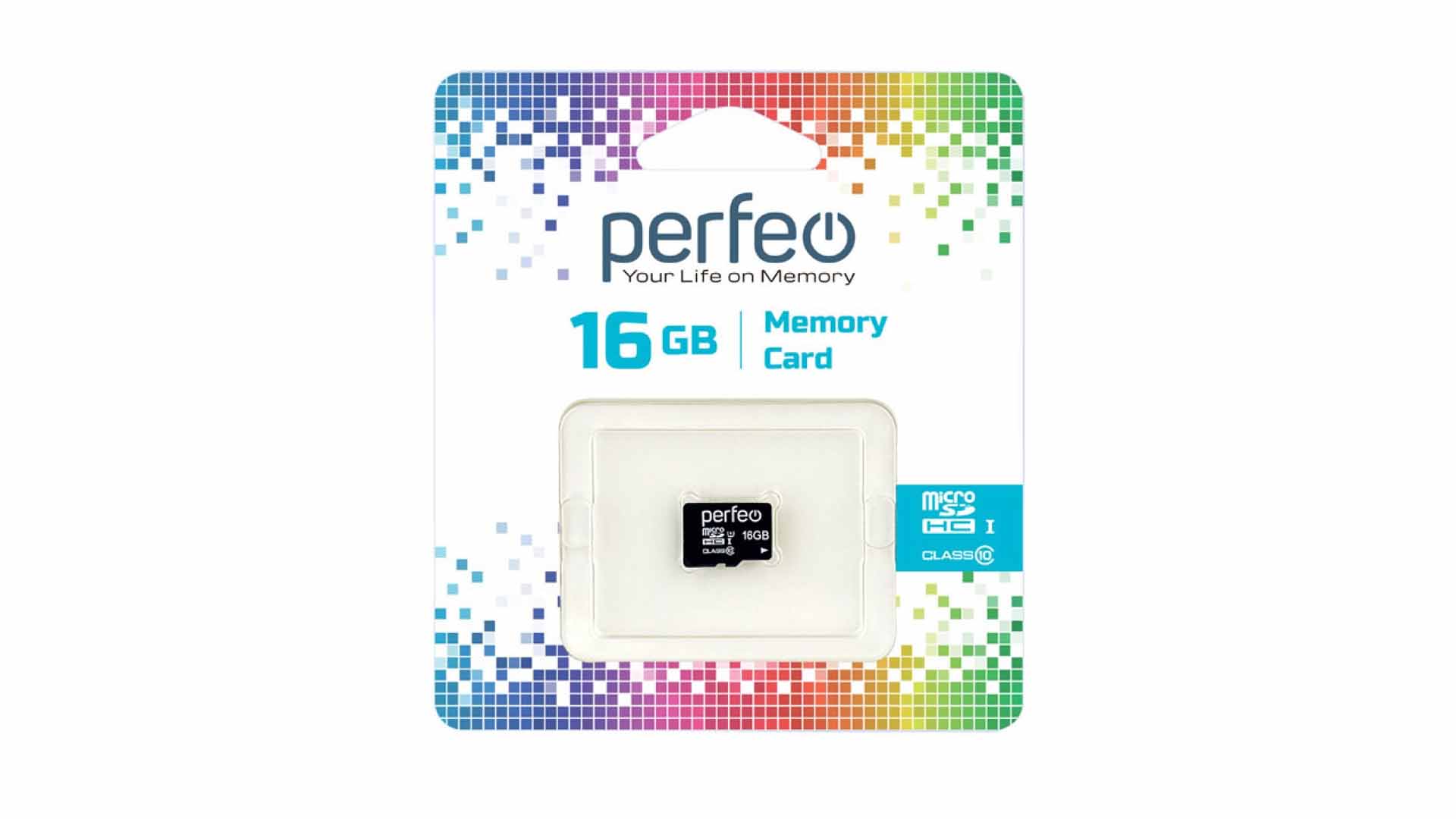 Карта памяти Perfeo microSD 16GB High-Capacity (Class 10) w/o Adapter