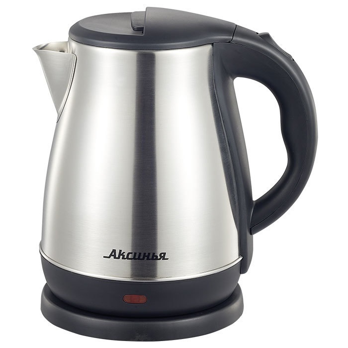 Эл.чайник  АКСИНЬЯ КС-1050  нерж.1,8л, 1500 Вт,черный(12)