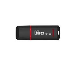 Mirex 64GB KNIGHT BLACK USB 3.0