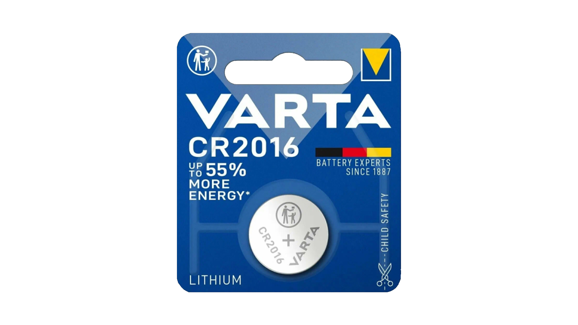 Батарейка VARTA CR2016/1BL