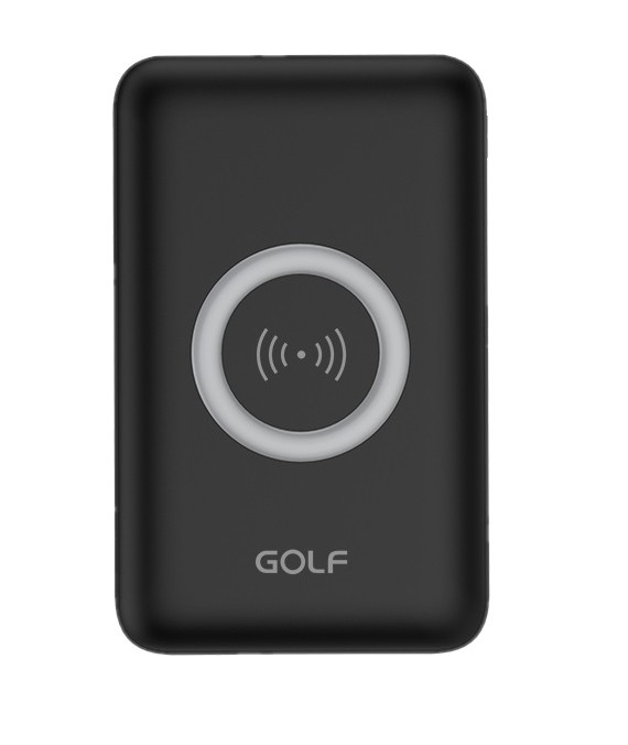 GOLF W9/Powerbank 10000 mah/wireless output 1A/In Micro usb, Type-C/Out Type-C, USB 1А, 2.1A