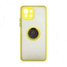 Чехол Shockproof Ring для Xiaomi Redmi 9A (001) желто-черный