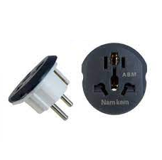 Переходник Евро вилка Live-Power K1616  Black (20pcs)
