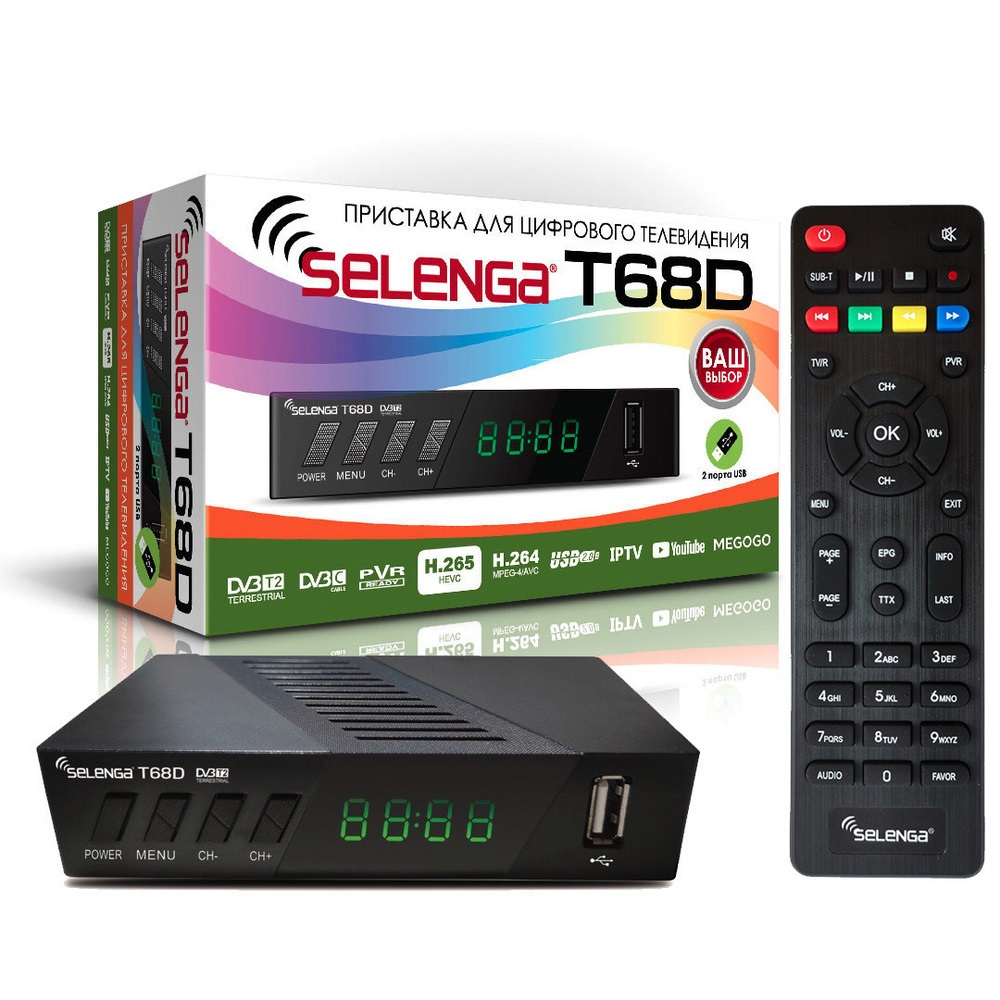 IPTV приставка T68D