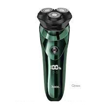 Бритва HOCO DAR06, набор 2в1, работает от аккумулятора, 3 лезвия, 60 мин работы, 800mAh,  зелёный (1