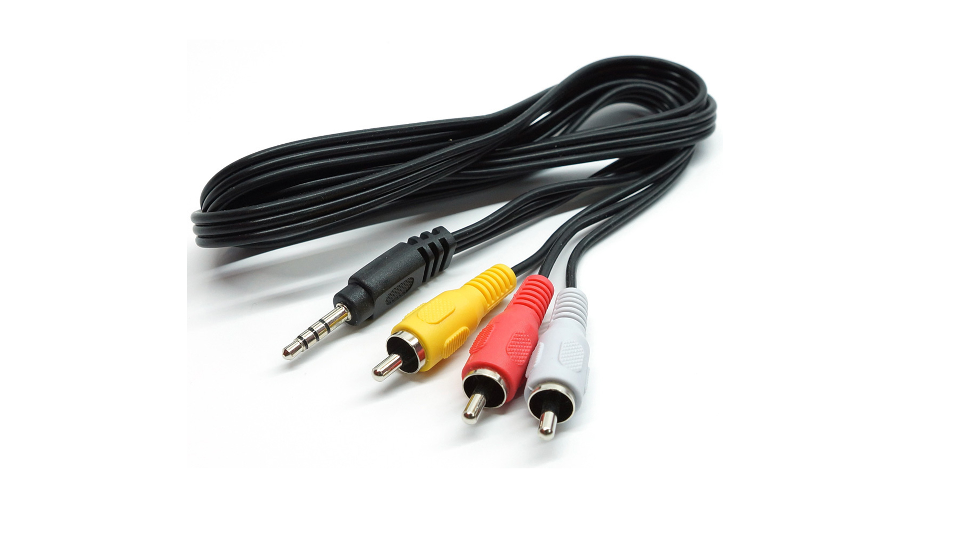 Кабель 3,5 штекер - 3RCA , 1,5м