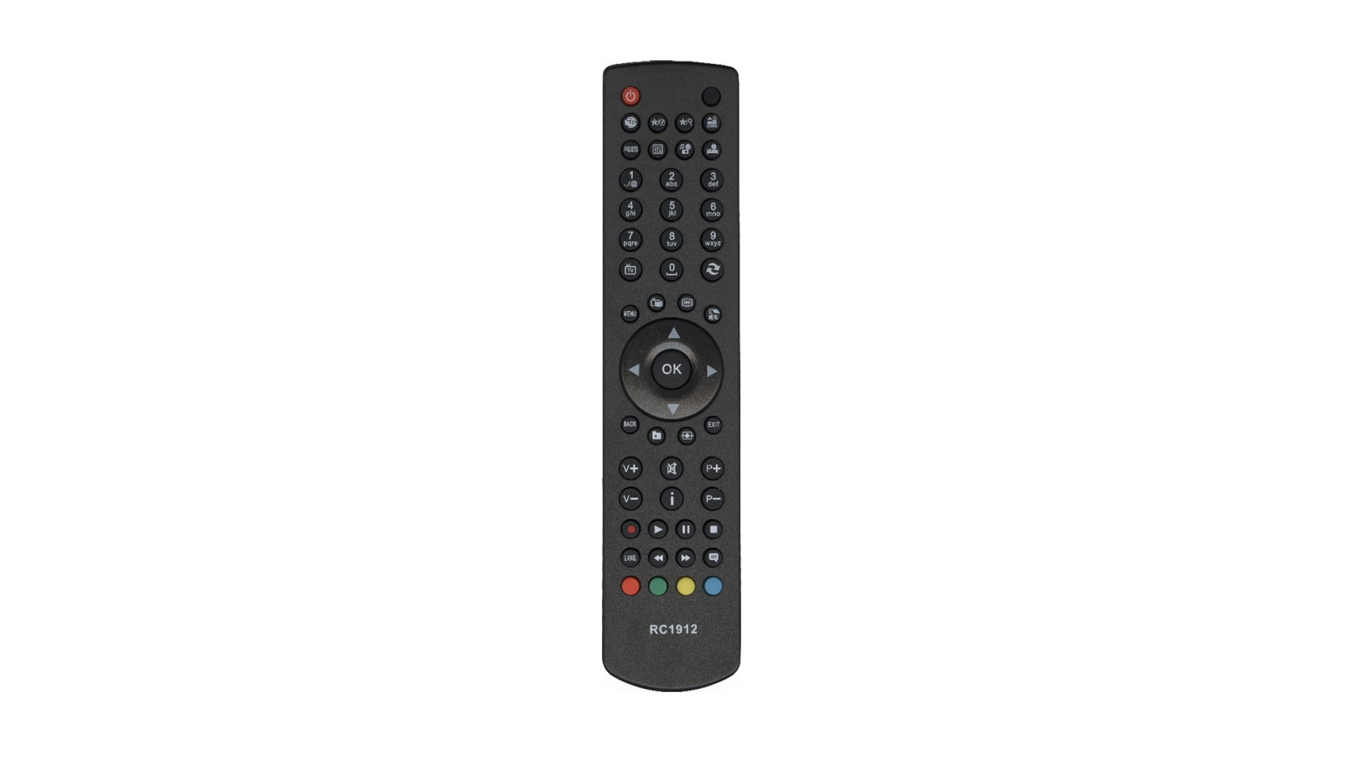 Пульт Sharp RC1912 (ORION 22FBT167) ic LED LCD TV Hitachi (39HXC02)