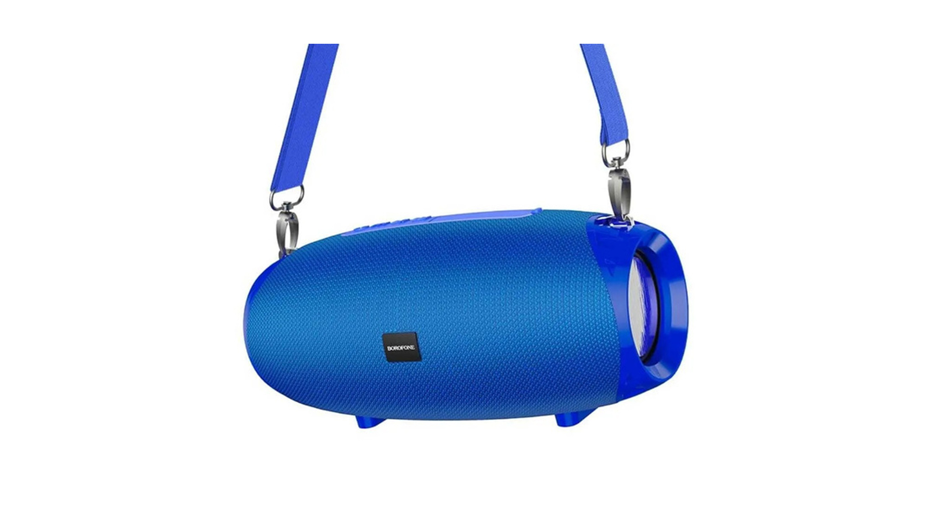 Портативная колонка BOROFONE BR12/ FM, TF, USB, AUX, TWS/ 5W*2/ 1200mAh/ 2.5 часа/ Синий