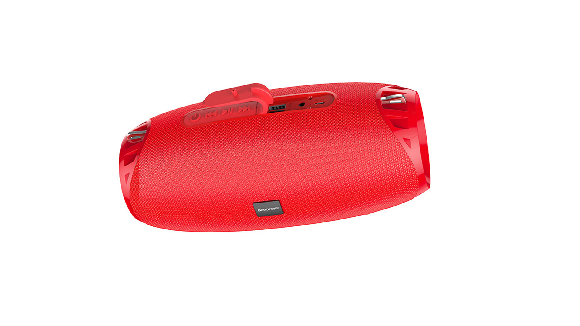 Портативная колонка BOROFONE BR12/ FM, TF, USB, AUX, TWS/ 5W*2/ 1200mAh/ 2.5 часа/ Красный