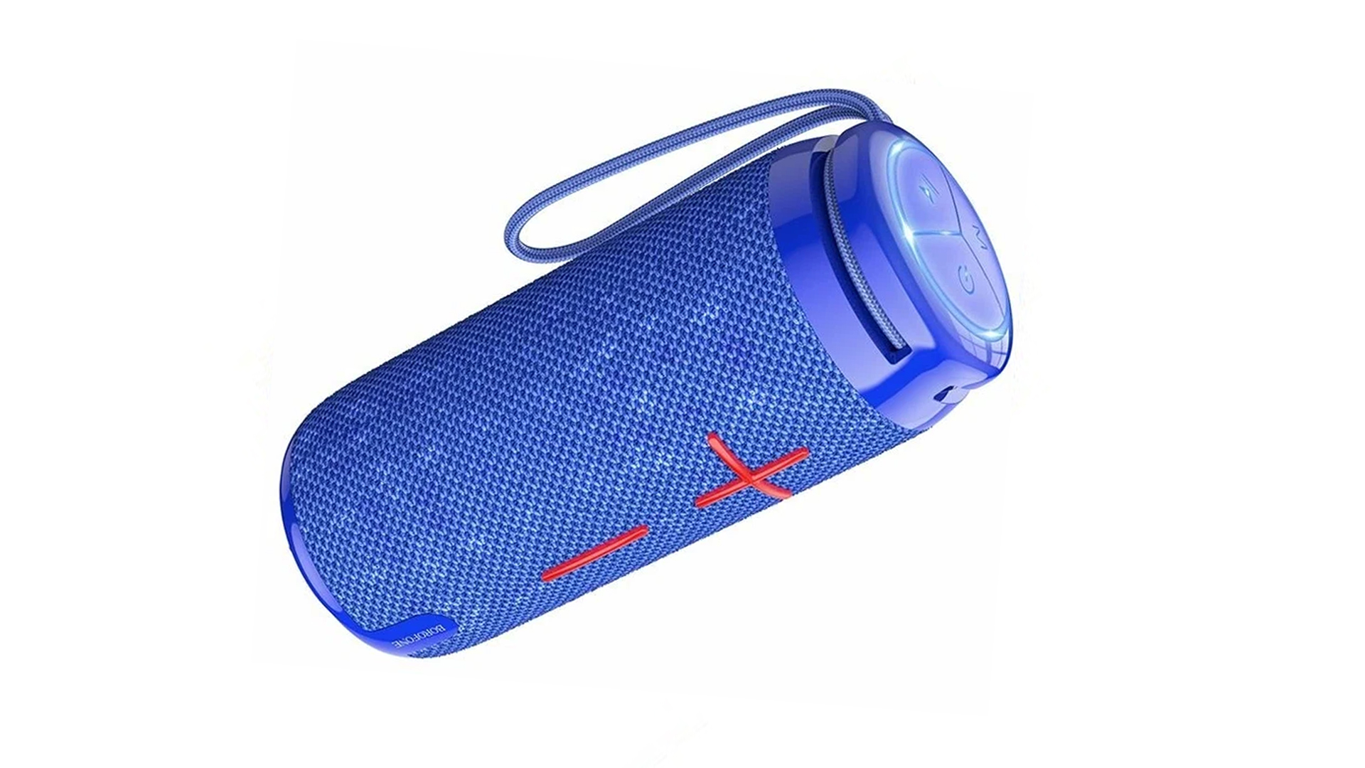 Портативная колонка BOROFONE BR24/ FM, TF, USB, AUX, TWS/ 2x5W/ 1200mAh/ Синий