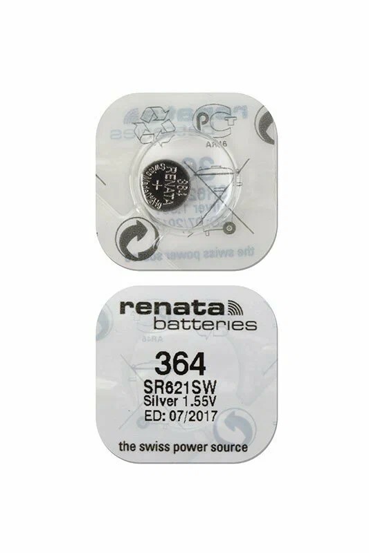 Батарейка Renata 364 SR621SW/10BOX