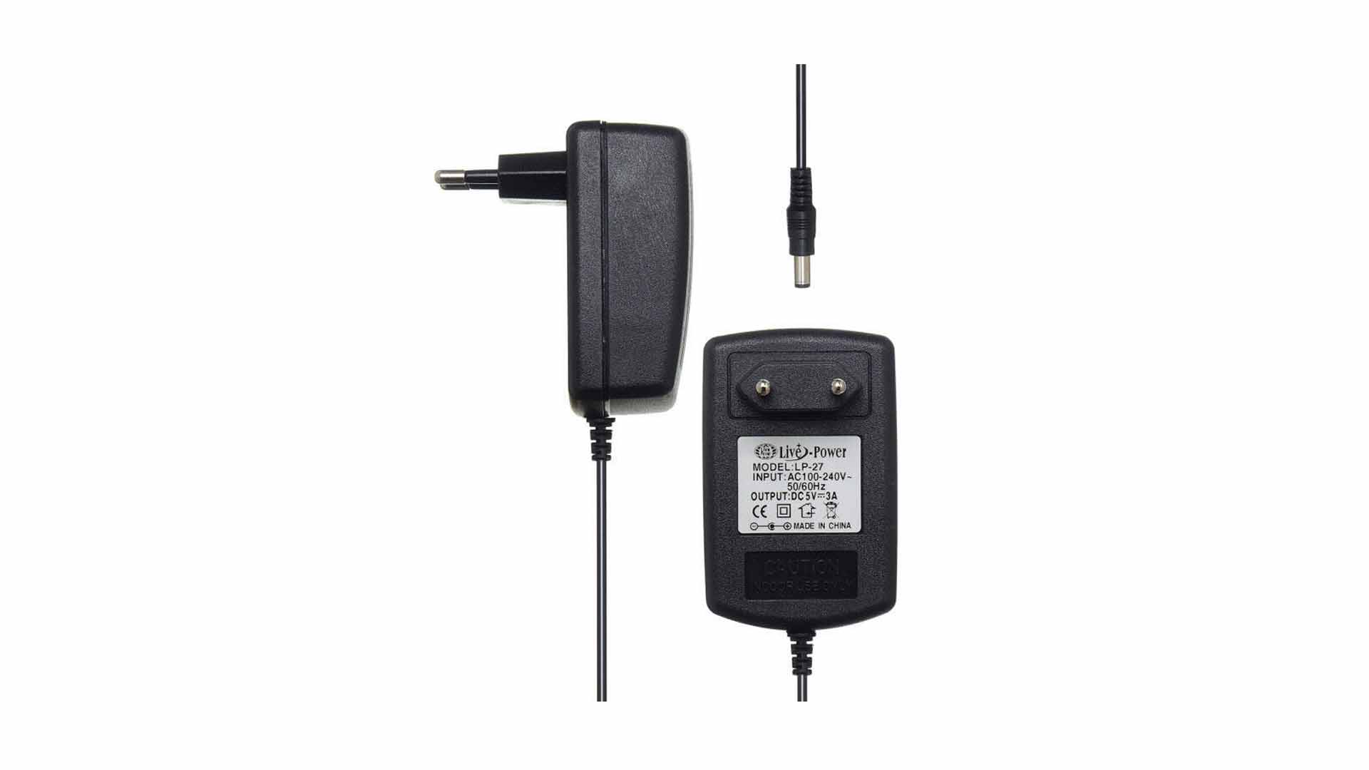Блок питания Live-Power   5V  LP27  5V/3A  (5,5*2,5)