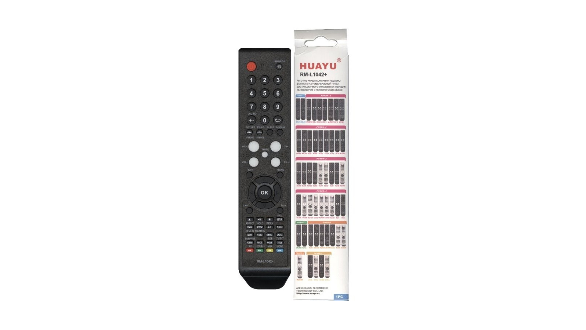 Универсальный пульт ClickPdu для Supra, Fusion RM-L1042+2
