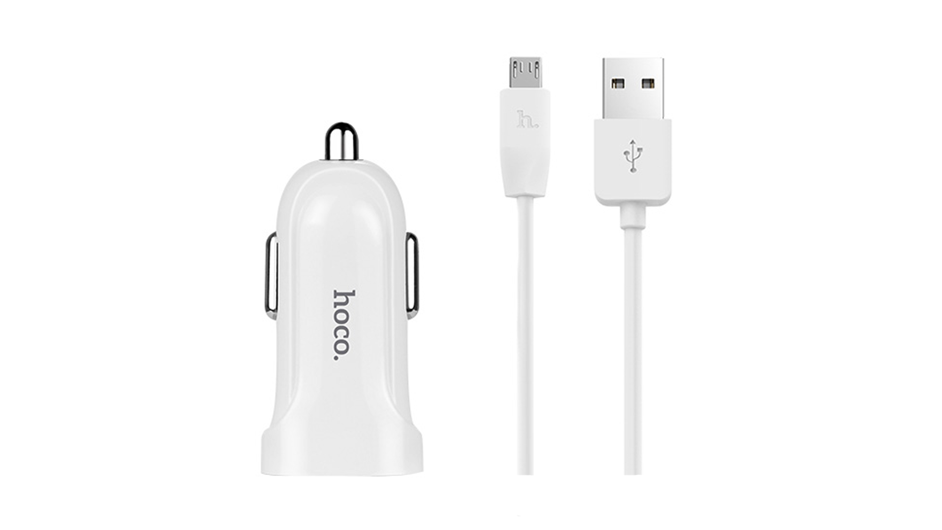АЗУ HOCO Z2/ кабель Micro USB/ 1USB/ 1,5A/ Белый