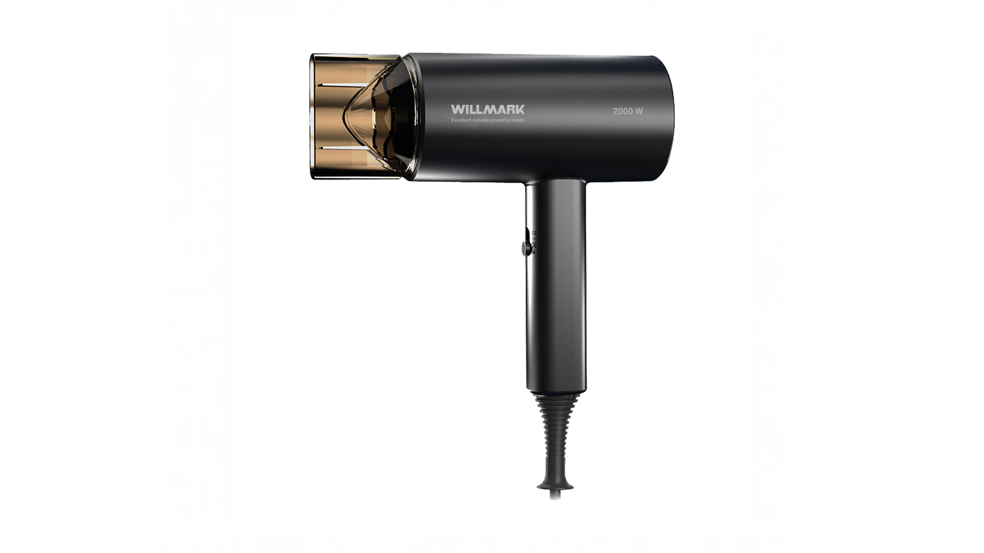 Фен WILLMARK WHD-2312DI (2 ур.мощн, 2 темп.реж, ионизация, подача холод.воздуха, 2000Вт)