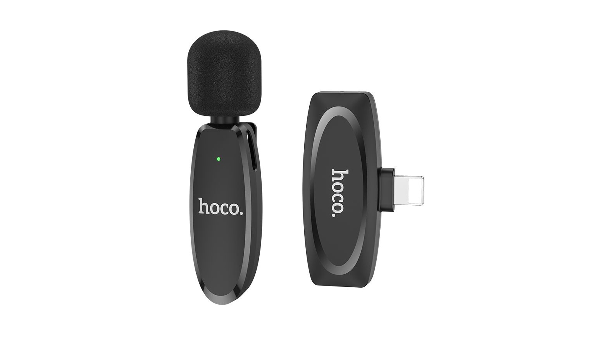 HOCO L15 8 pin/ Микрофон BT, черный