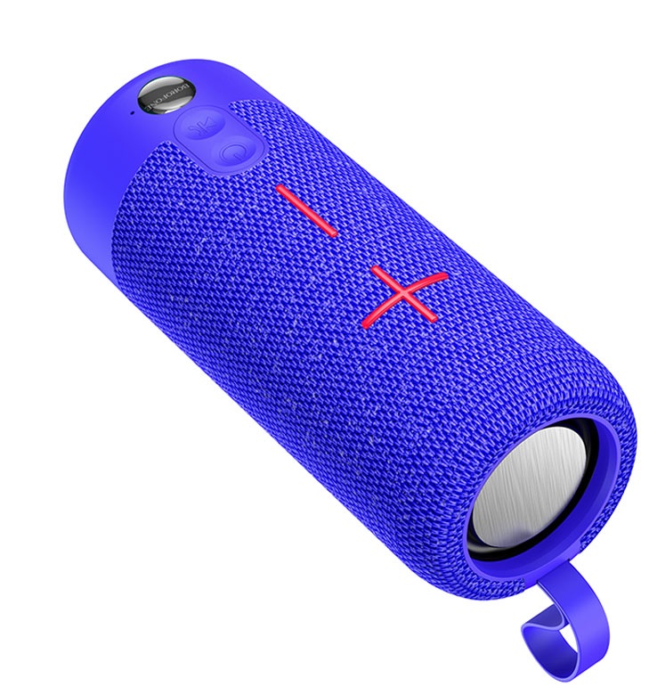 BOROFONE BR19 2x5W  1200mAh 172х68х67 мм синий (50)