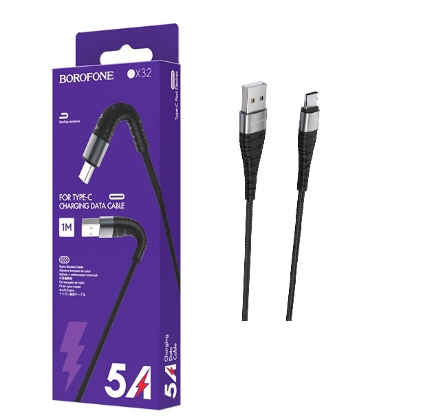 BOROFONE BX32 USB - Type - C 3A 1.0м черный