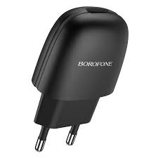 BOROFONE BA49A/ 1USB/ Выход: 10,5W/ 2.1A/ Черный