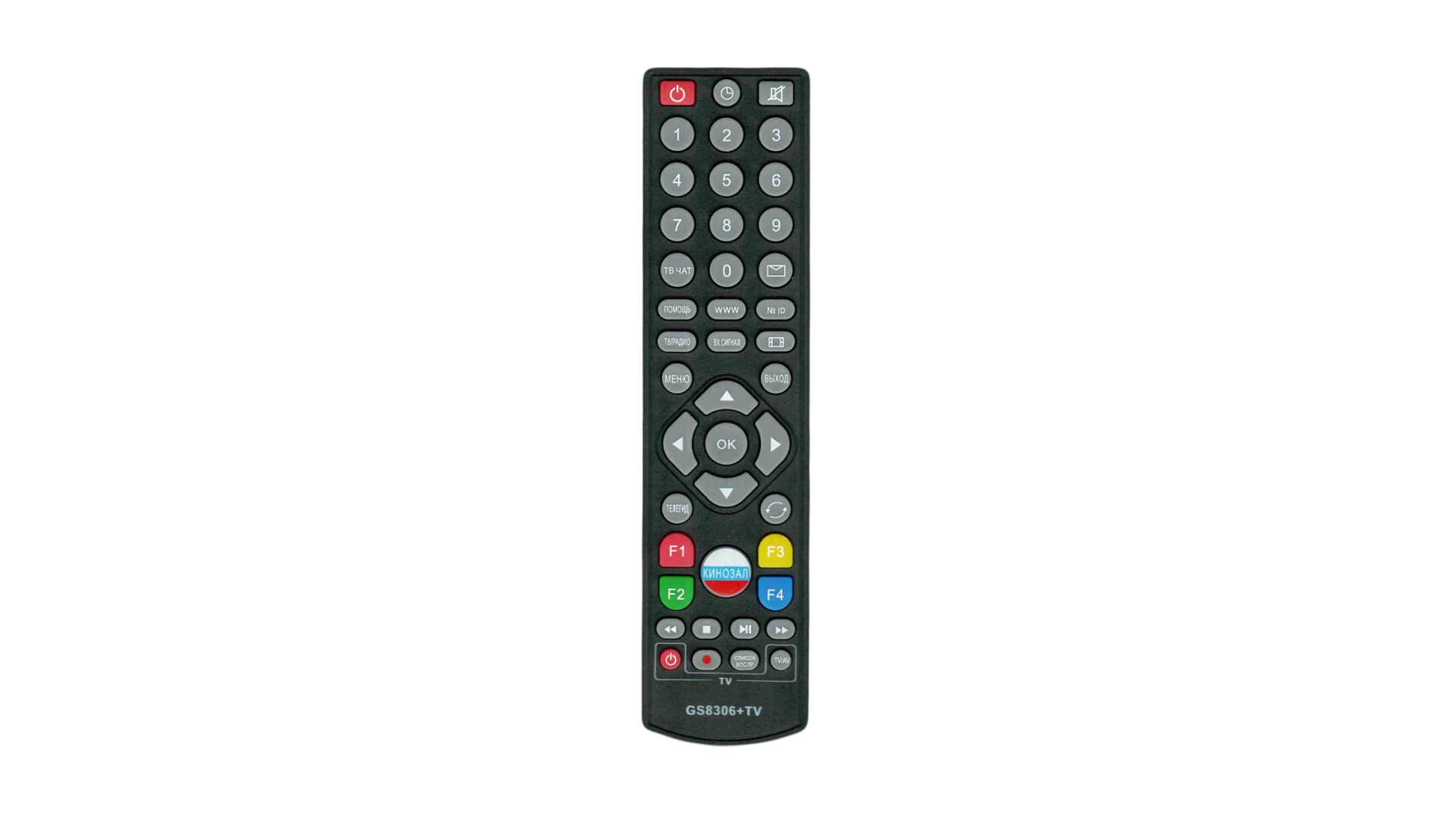 Пульт Д/у универсальный для триколор GS8306+TV