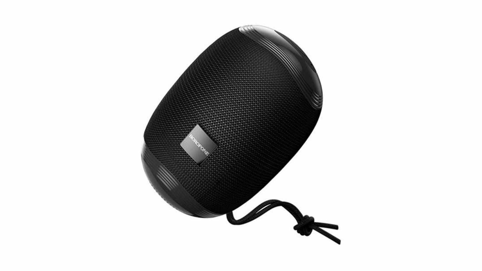 Портативная колонка BOROFONE BR6/ FM/ TF/ USB/ AUX/ TWS/ 5W/ 1200mAh/ 4 часа/ Черный