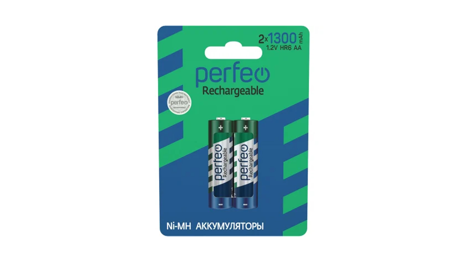 Аккумулятор Perfeo AA1300mAh/2BL