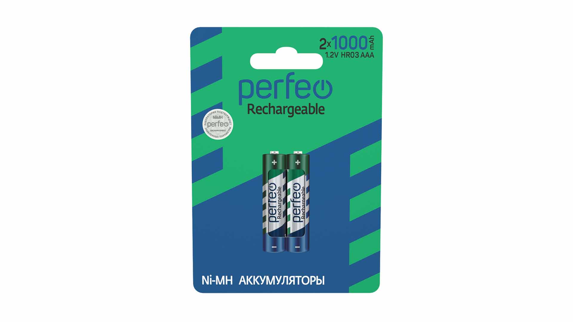 Perfeo AAA1000mAh/2BL  Аккумулятор