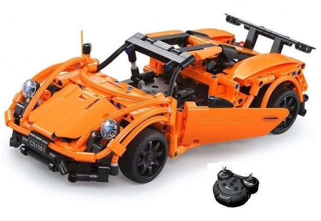 Багги-конструктор 42 см, серии TECHNIC,421 деталь, на р/у,акк+USB,арт.C51051W