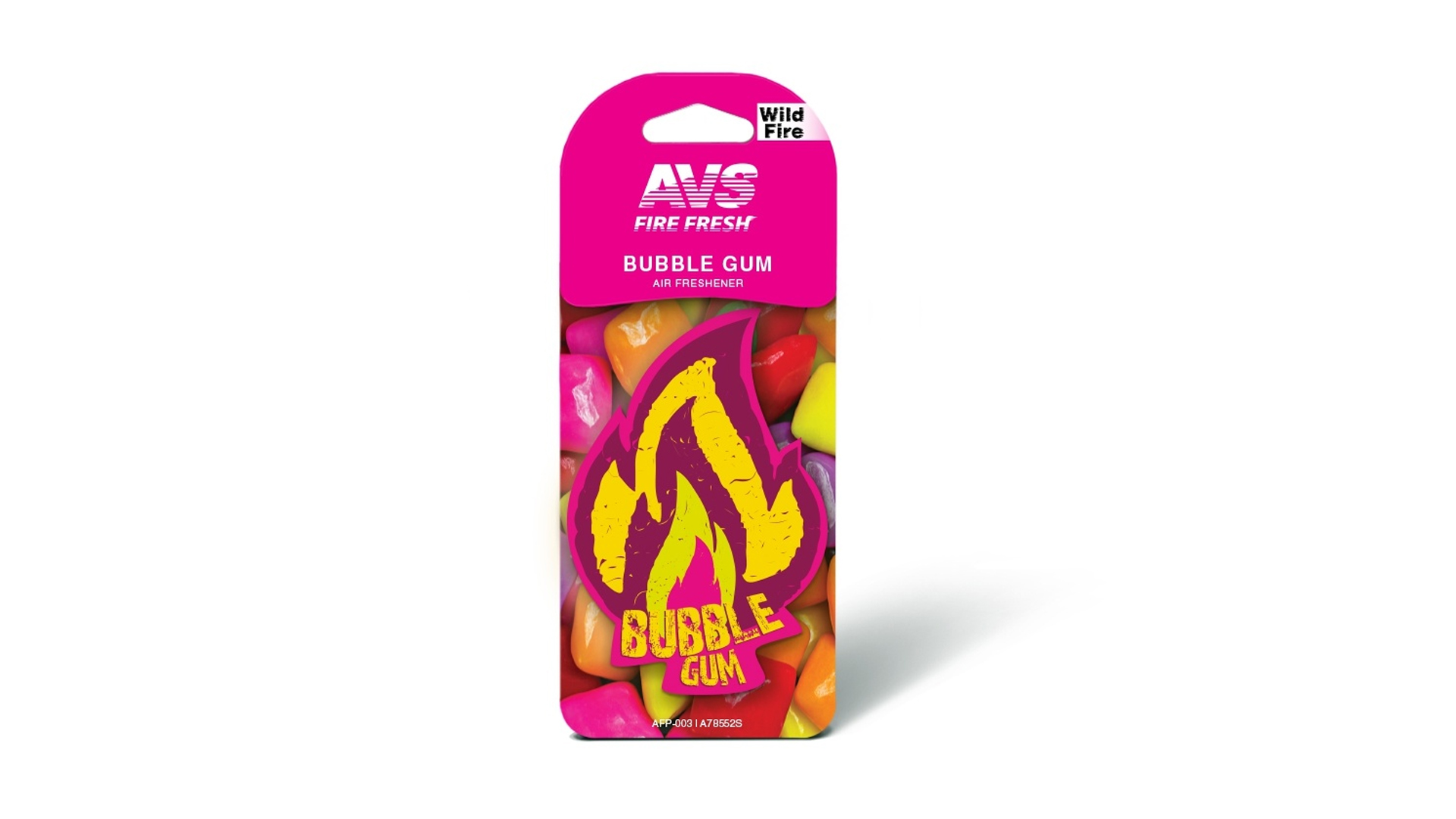 Ароматизатор AVS AFP-003 Fire Fresh (аром. Bubble gum/Бабл Гам) (бумажные)