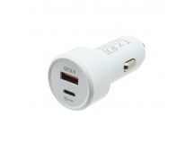АЗУ с выходом USB P32 38W (PD20W/QC18W/1USB/1USB C) белое