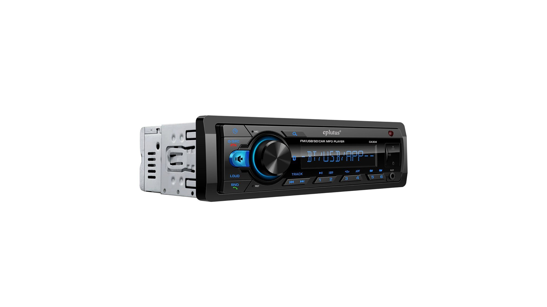 Автомагнитола Eplutus CA313, 20Wx4, 2xUSB, AUX, Bluetooth 5.0