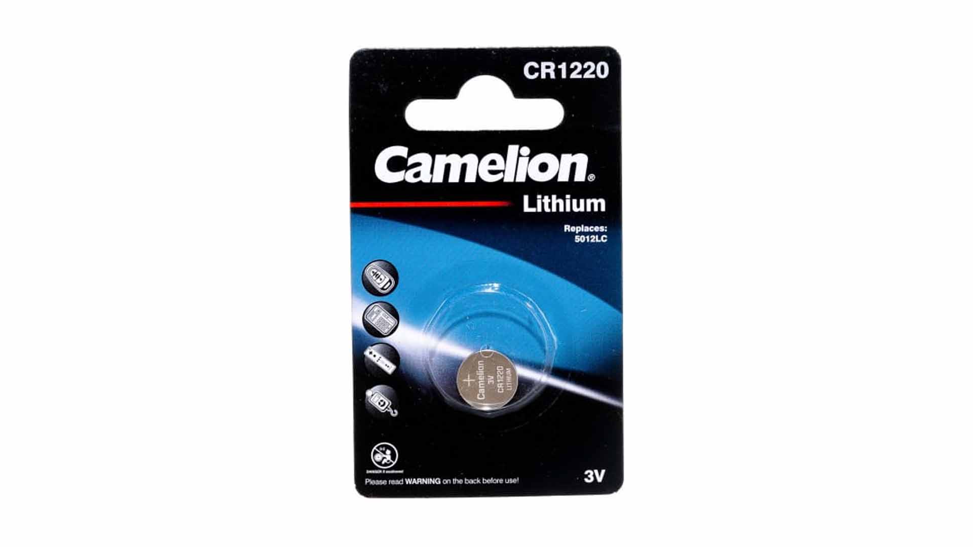 Батарейка Camelion CR1220/1BL  Lithium