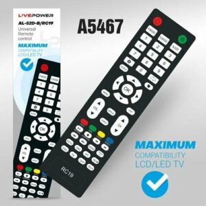 Пульт Д/у универсальный для телевизоров AL52D-B/RC-19