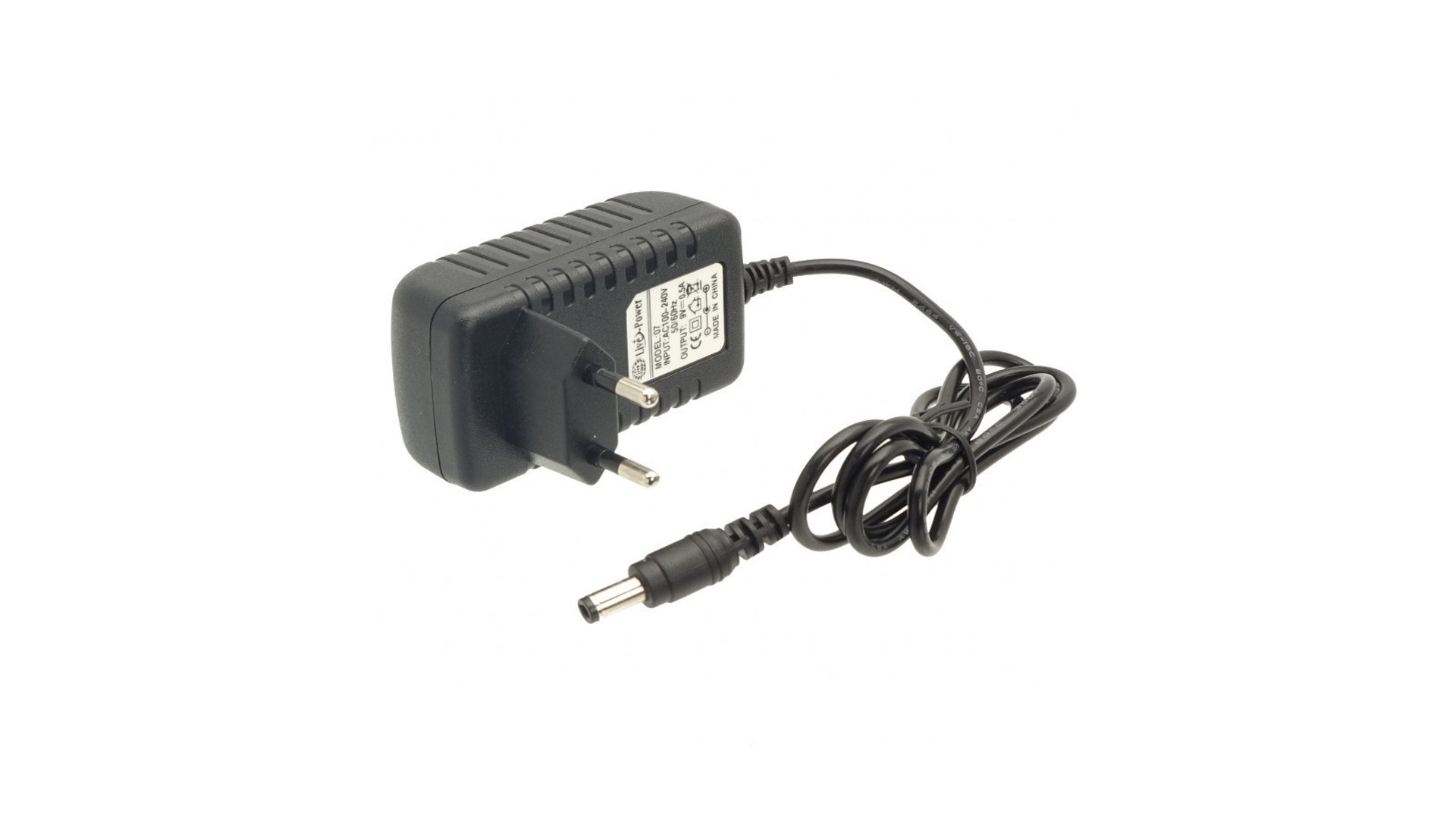 Блок питания Live-Power   9V  LP07  9V/0,5A  (5,5*2,5)