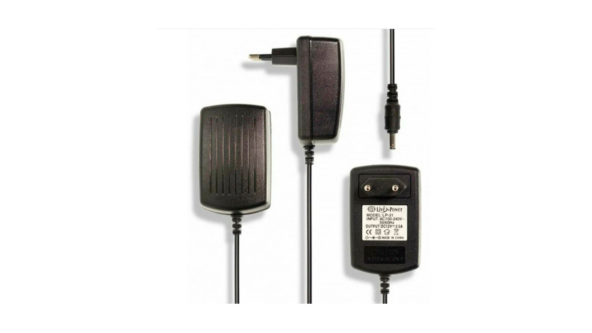 Блок питания Live-Power  12V  LP21  12V/2,5A  (3,5*1,35)
