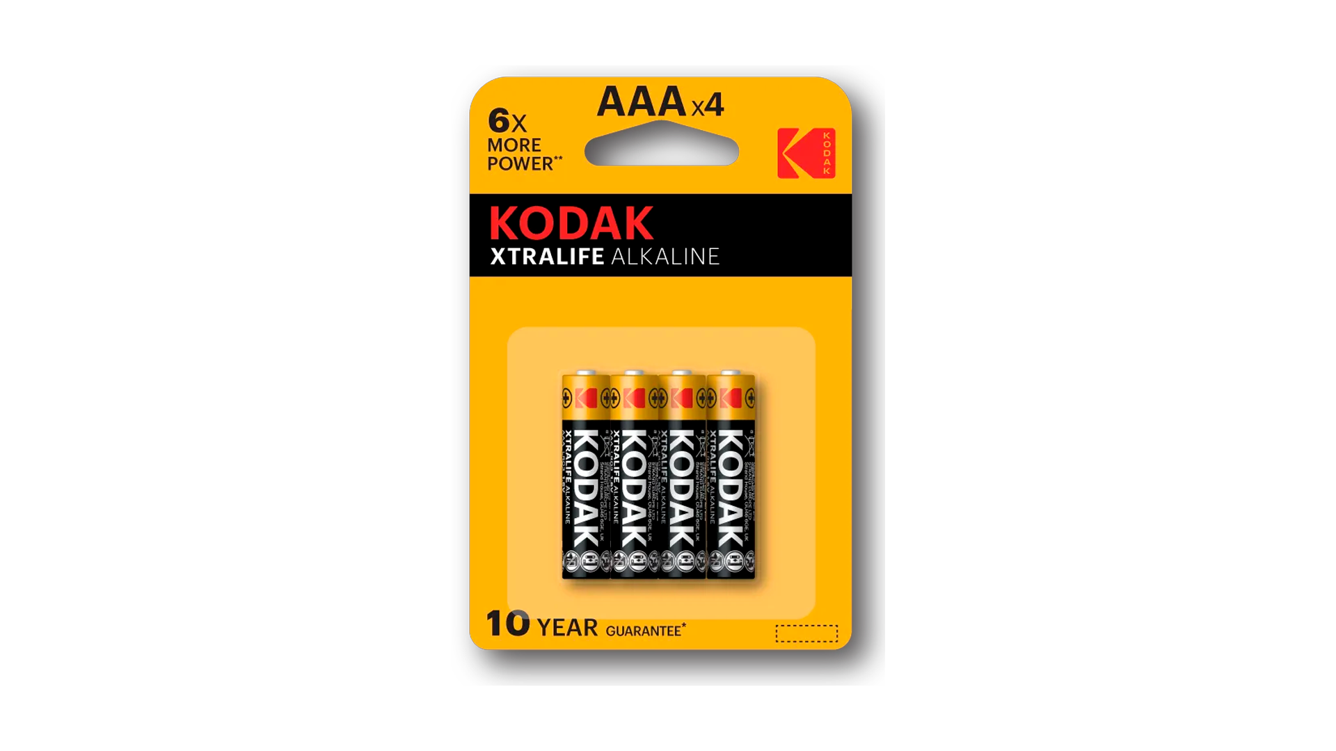 Батарейка KODAK LR03/4BL XTRALIFE Alkaline