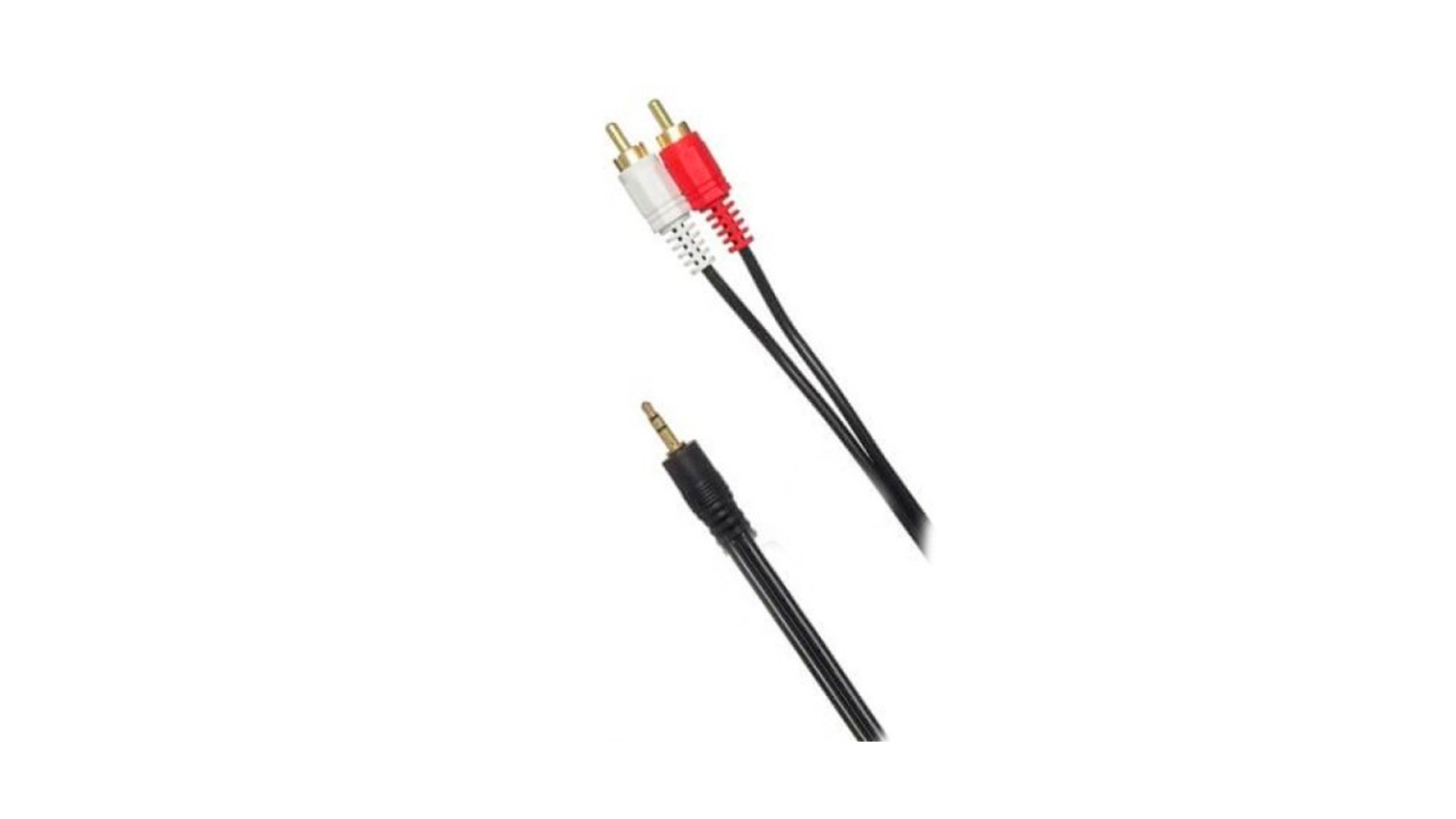 Кабель Аудио AV18 AUX-2rca 1,5м (позолоченный након.)