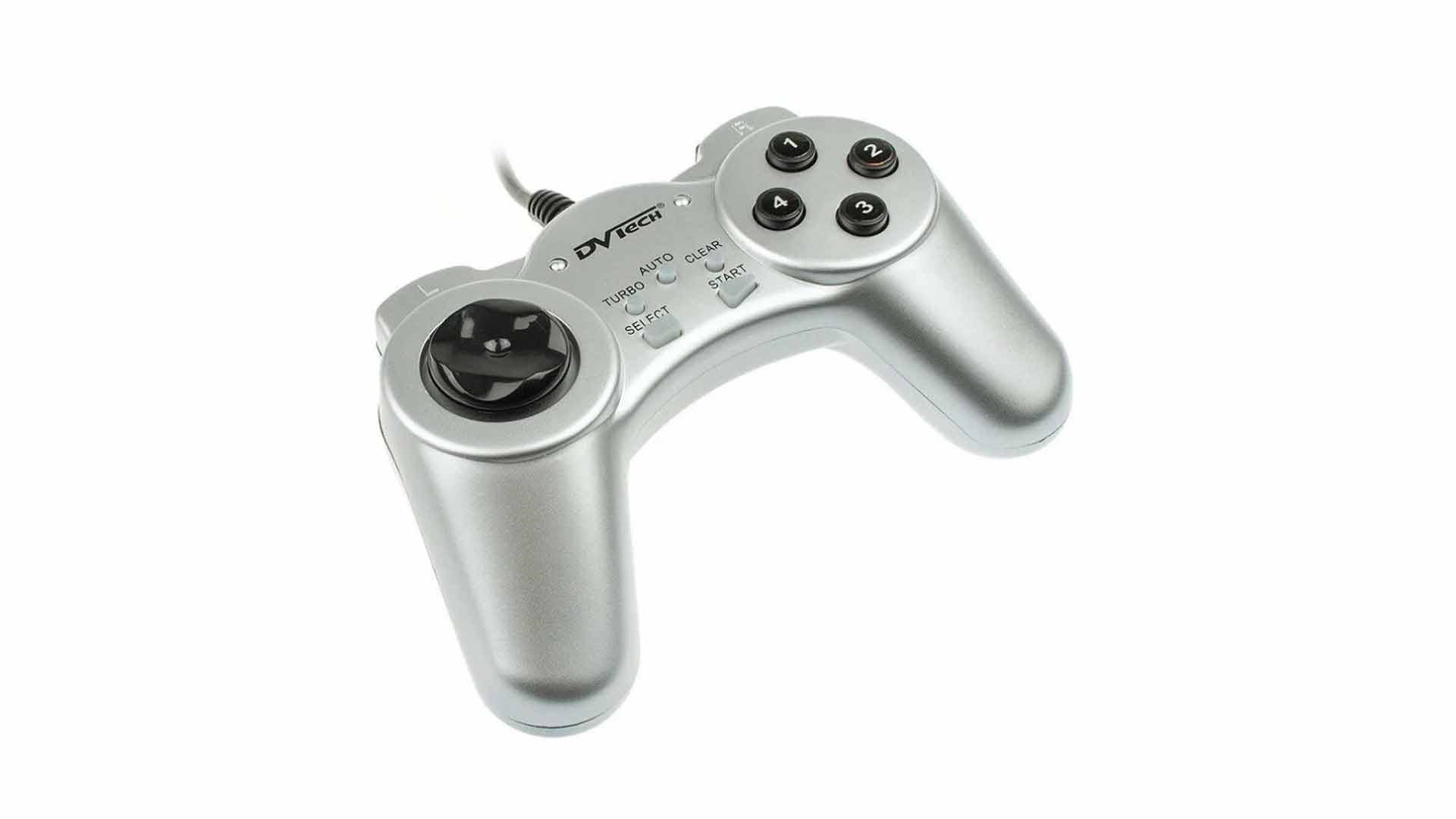Джойстик PC DVTech JS19 Gear (Серебро)