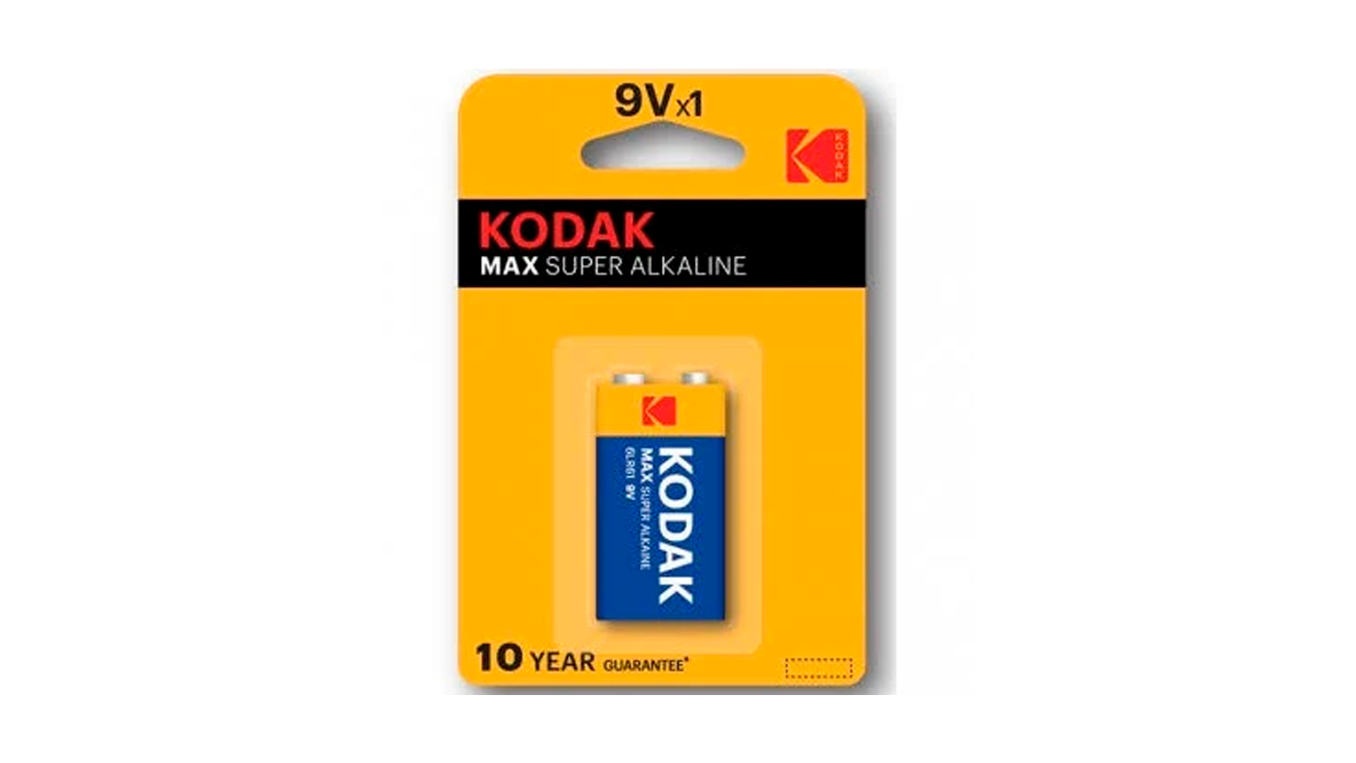 Батарейка KODAK 6LR61/1BL MAX Super Alkaline