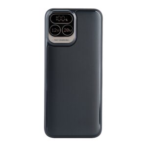 Perfeo Powerbank 10000 mAh/LED дисплей/PD + QC 3.0/Type-C/2 USB/Выход: 5A, max 22.5W/Black