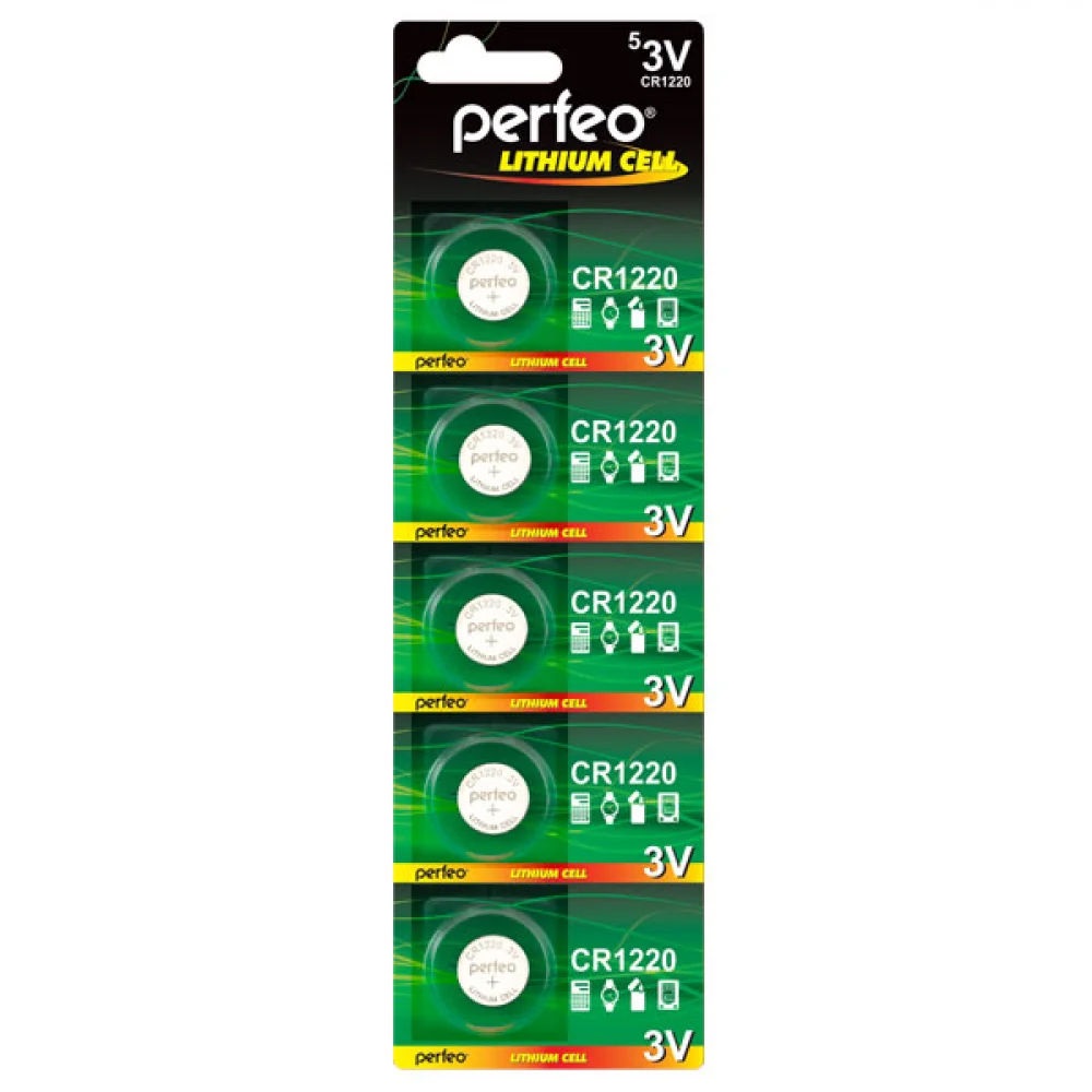 Батарейка Philips CR1220/5BL Lithium
