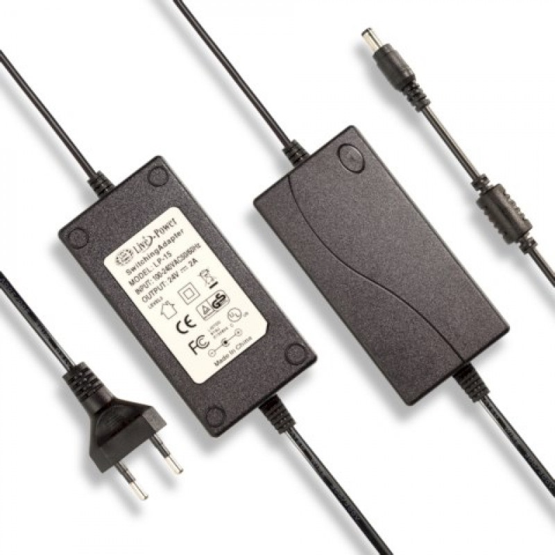 Блок питания Live-Power  24V  LP15  24V/2A  (5,5*2,5)