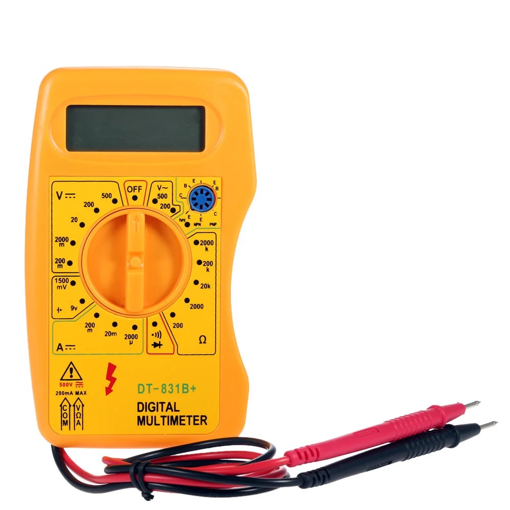 Мультиметр цифровой мини DT831B+