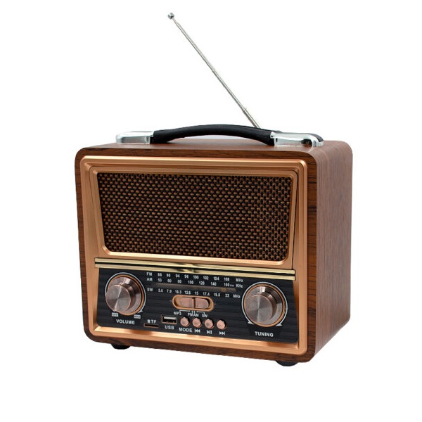Радиоприемник deespi РЕТРО-стиль RE-09 BT/AM/FM/SW/USB/AUX/MicroSD