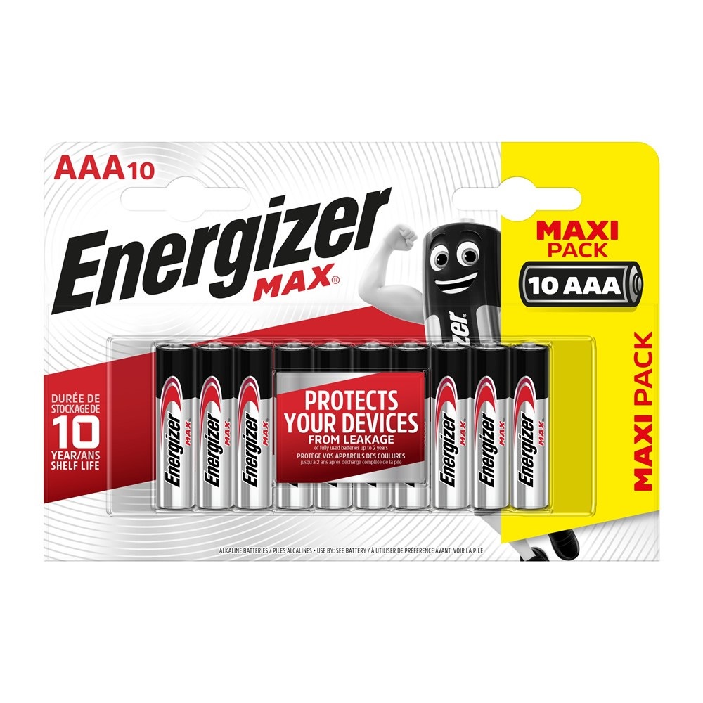 Батарейка Energizer LR03/10BL MAX
