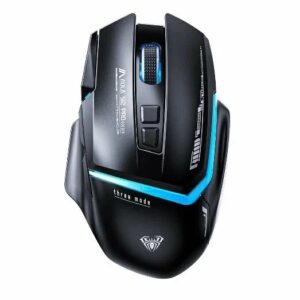 Мышь игровая AULA S12PRO/ Посветка/ 6кн/ 2400Dpi/ 1.5м/ Черный